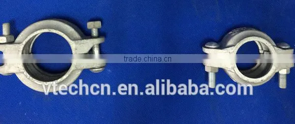 1-1/2" or 2" Ridged Clamp / With Seal - Gray Iron photo-4