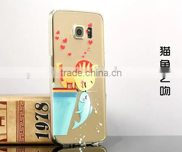 Exquisite Transparent Coloured Drawing Silicone Soft Case for Samsung photo-3