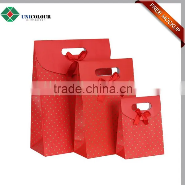 Custom Decorative Handmade Paper Gift Bags photo-3