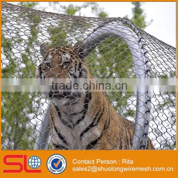 Stainless Steel Wire Rope Ferruled Mesh Net photo-3