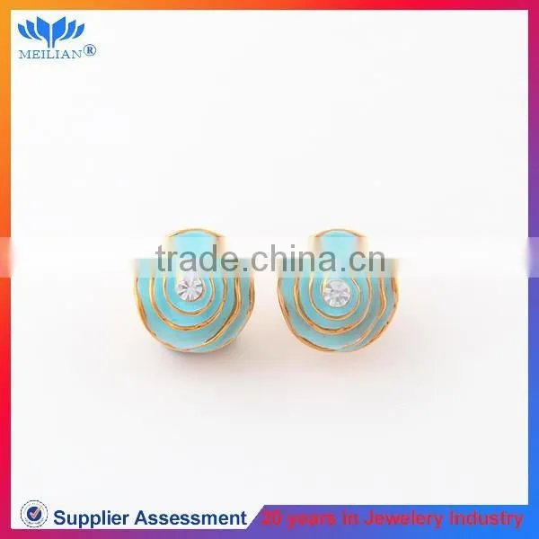 Fancy Design Colorful Flower Stud Earrings for Women Earring Stud photo-3