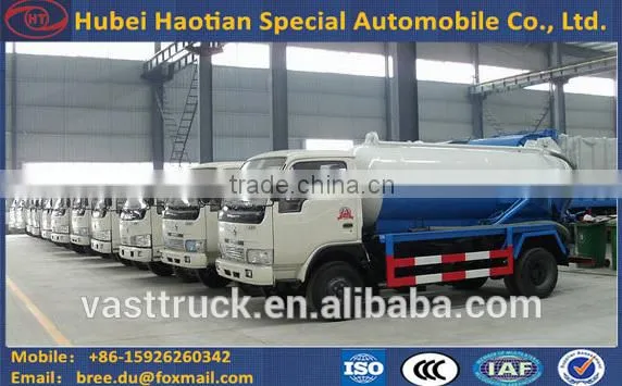 3~12 Cbm Sewage Suction Truck for Sewage Cleaning/fecal Treatment photo-4