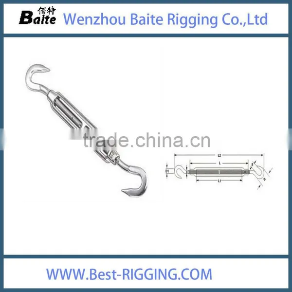 Din1480 Turnbuckle Zinc Alloy Die Cast Hook/Hook photo-3