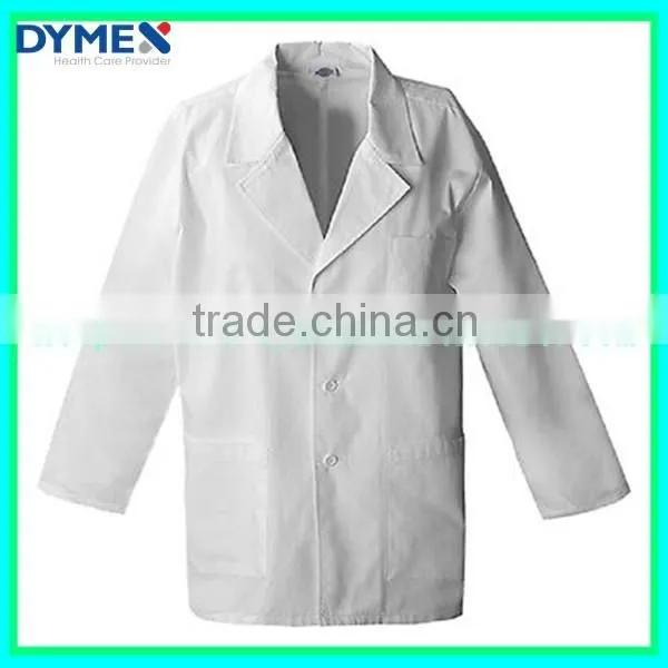 Dymex White PP Nonwoven SF SMS Medical Used Chemical Acid Resistant Disposable Lab Coats photo-2