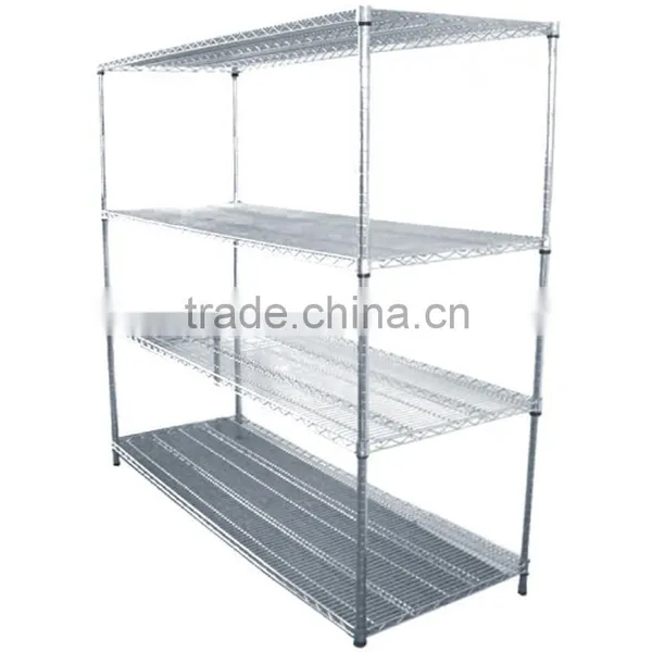 Durable Chrome Wire Shelf for Home, Office, Warehouse Storage photo-2