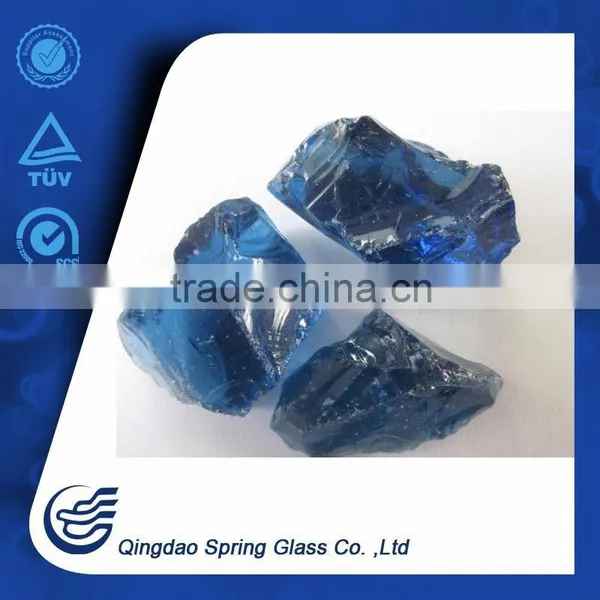 China Dark Blue Glass Stones photo-5