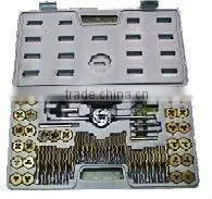 60PC TUNGSTEN STEEL TAP & HEX DIE SET TIN COATED