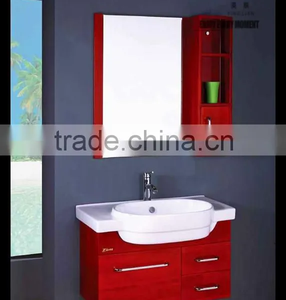 Modern used solid wood bathroom vanity cabinets YL-9207