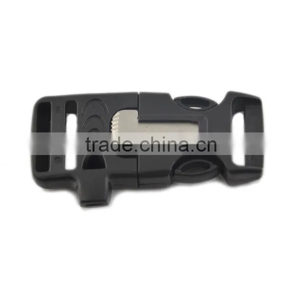 2016 Christmas Gifts Suvival Paracord Bracelet Flint Whistle Buckle photo-5