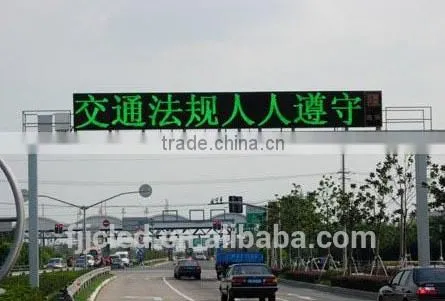 New Products P10 Dual Color LED Display VMS For Advertising Outdoor Display Board