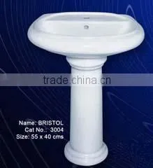 Bristol Wash Basin + Pedestal