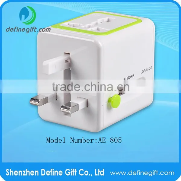 All in One World Travel Dual USB Adapter Charger photo-2