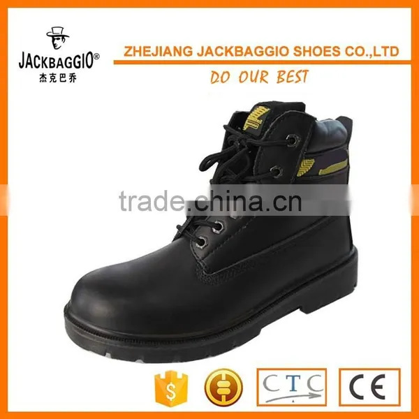 Leather Men Casual Boots High Quality Work Boots Safety Quality Choice photo-4
