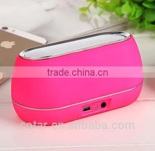 2014 Factory Supply Latest Wireless Stereo Bluetooth Speaker With Microphone Hand Free Function photo-4