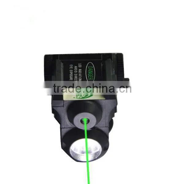 Laserwin Long Distance Small Green Laser Hunting Laser Sight Tactical Flashlight Combo for Glock Pistol photo-5