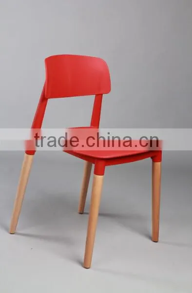 Heavy-duty Plastic Hotel Banquet Chairs With Wood Frame 1561b Quality Choice photo-3