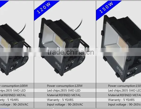 Radiator Fins Super Cooling System LED Flood Light for Outdoor Lighting 200W 150W 100W 65W 50W 30W photo-6