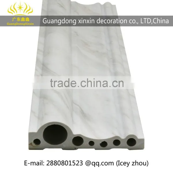 Factory Direct Sale High-end Deisgn Stone Plastic Moulding Decorative Building Materials photo-2