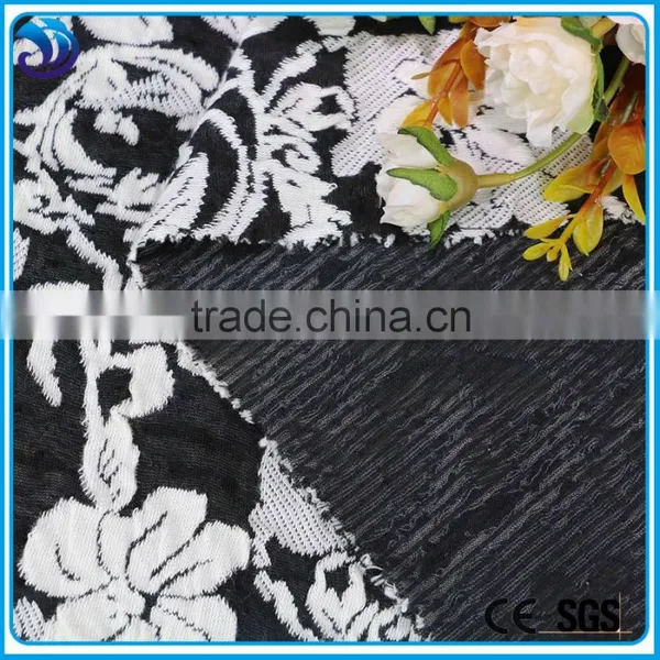 Factory Price Cotton Polyester Spandex Jacquard Fabric New Style Knitted Jacquard Fabric Quality Choice photo-2