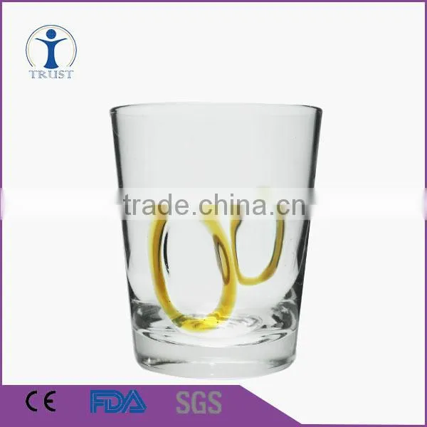 Personalized Hand Made Chape Colored Drinking Water Glass Cup Quality Choice photo-5