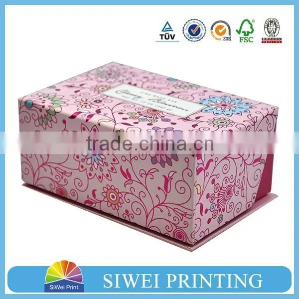 Pierced Earring Jewelry Box for Ring Necklace Bracelet Set Earring Box Gift Box
