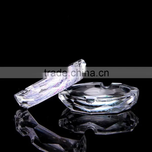 Crystal Round Shape Ashtray in Hot Sale