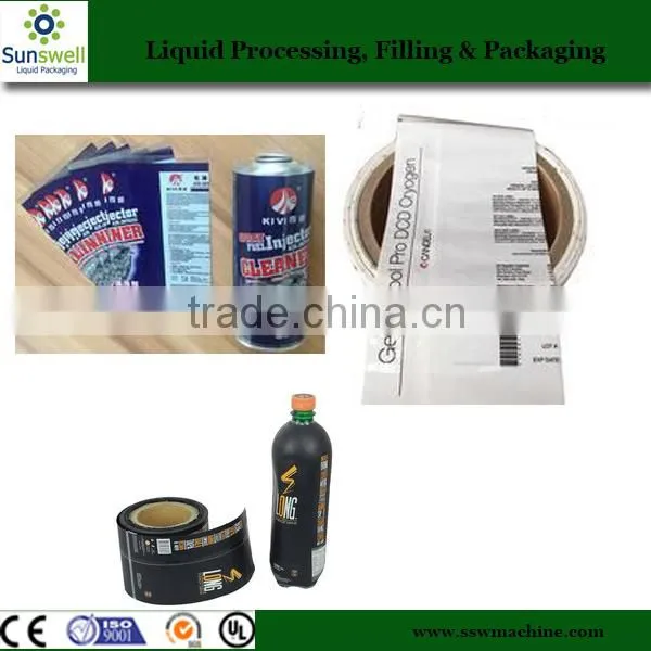 Packaging Material Supplier Customized Heat Sensitive Pvc Shrink Sleeve Label photo-2