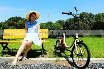 Mini,Beautiful Girl Buy New Self Balancing Folding Frame Electric Bike photo-3
