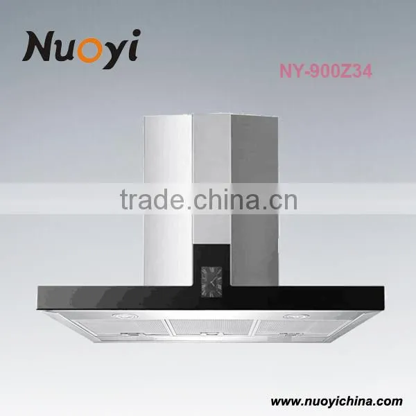 Body Sensor Control 3 Speed Electric Kitchen Appliance Range Hood With LED Lighting photo-2