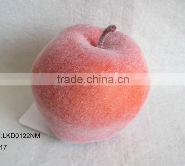 Decorative Artificial Foam Apple With Emulation Sugar for Havest Home Decoration photo-2