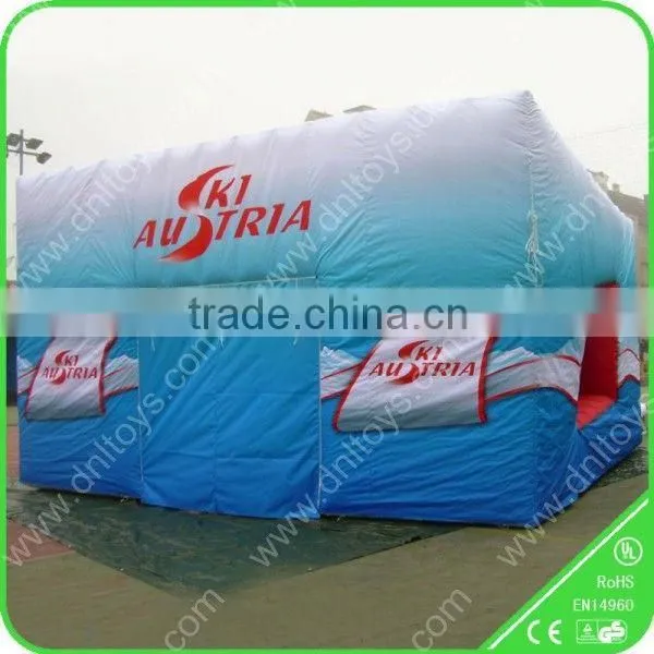 Rose Red and White Advertising Inflatable Tent, Inflatable Lawn Tent photo-6