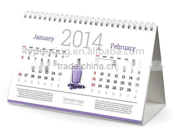 Cheap2016 Custom Desk Calendar Printing Wall Calendar Printing photo-6