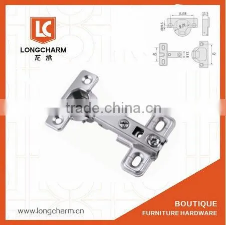 Soft Close Glass Door Hinge Half Overlay Glass Door Concealed Hinge photo-5