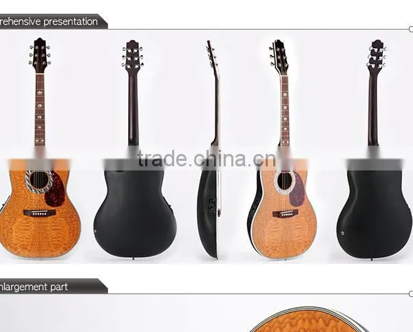 Best Selling High Qualtiy Mahogany Acoustic Guitar photo-3