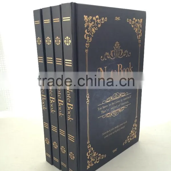 A5 Paper Hardcover Notebooks With Foil Stamping photo-3