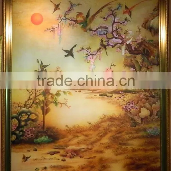 Factory Price Handmade Fusing Glass Painting Pictures Of Cartoons photo-4