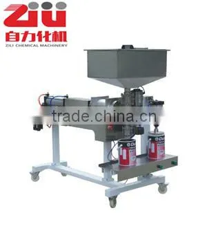 Semi-auto paste oil filling machine