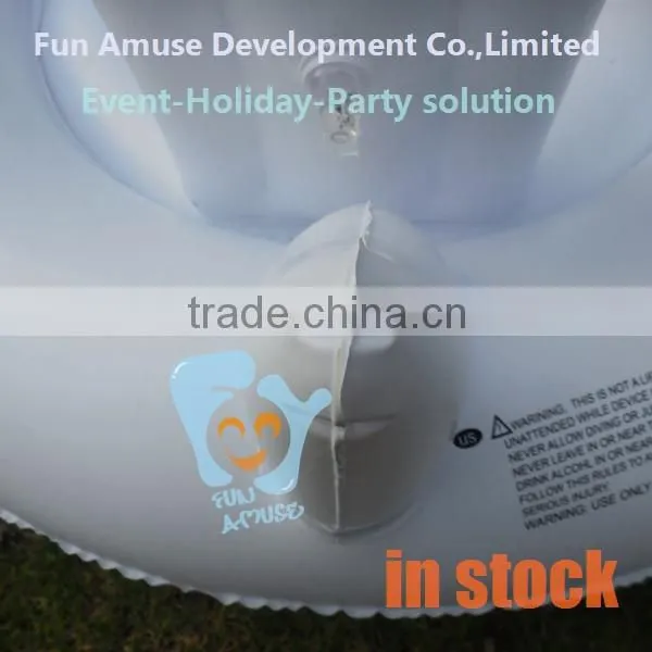 Low MOQ Stock Baby Swimming Seat Inflatable Swan for Kids photo-5