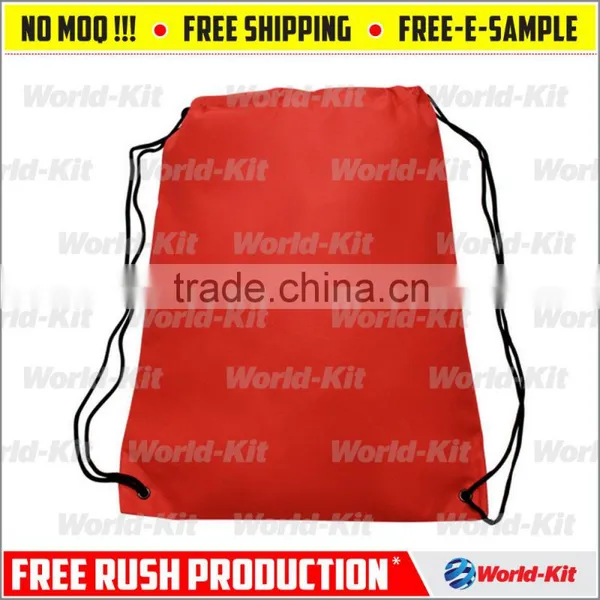 Plain Drawstring Sports Bag Basketball Soccer Bag Sackpack Gym Bag Training Bag