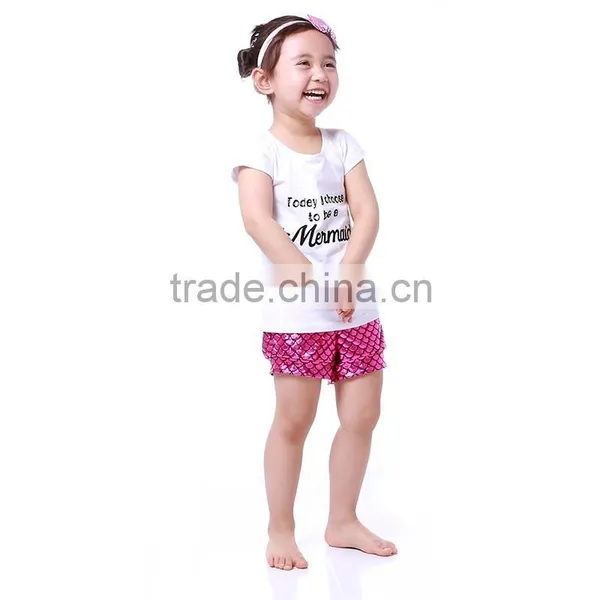 Fashion Clothing 2016 Baby Girls Outfits Memaid Outfits photo-2