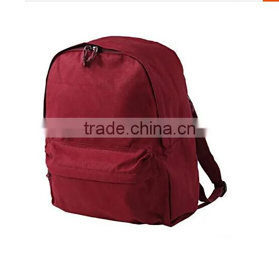 2015 Fashion Clolorful Canvas Backpack photo-3