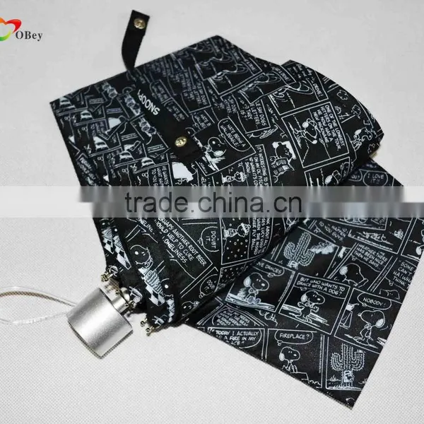 19" 3 Fold UV Protection Umbrella photo-3