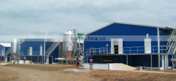 Prefab Chicken House Stainless Steel Tube Building photo-2