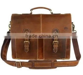 Leather Messenger Bag Leather Laptop Bag for Men