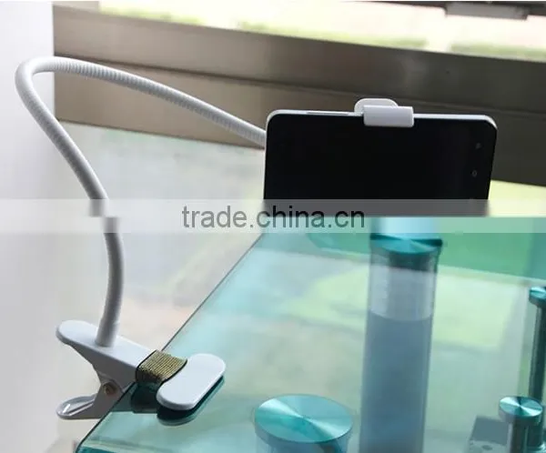 Universal Lazy Mobile Phone Clip Holder Desk Bed Stand Bracket 360 Rotating Mount For CellPhone photo-5