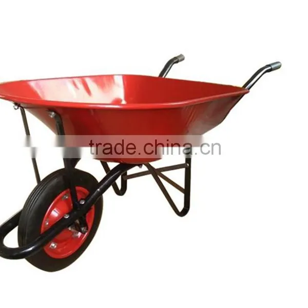 WB7500, 78L Large Capacity Heavy Duty Wheelbarrow for Industry and Farm