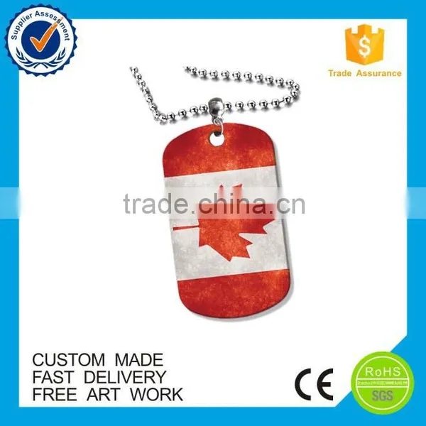 Double Side Logo Soft Enamel Tag Custom Metal Military Dog Tag photo-4