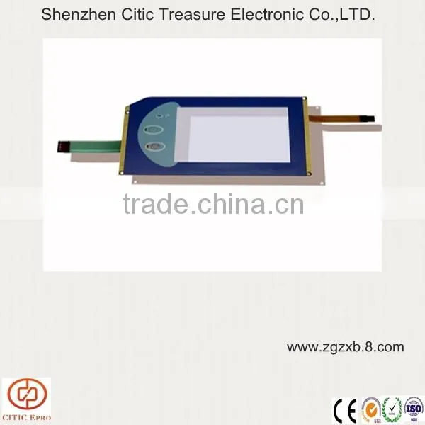 Formed Polydomes Membrane Switch Embedded Keypad