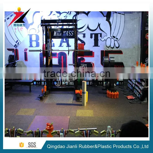 Crossfit Workout Gym Rubber Flooring Manufacturer photo-6