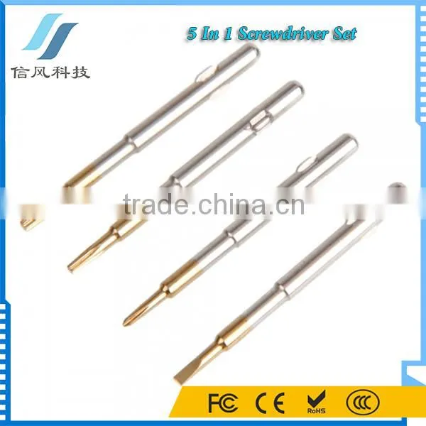 BST-6659 5 In 1 Telecommunication Repair Tool Screwdriver Set for Computer photo-6
